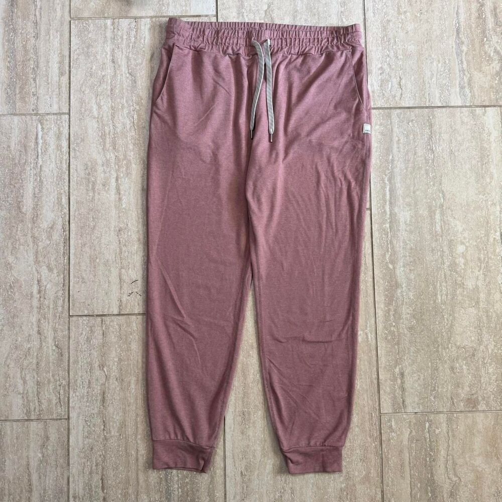 VUORI Performance Jogger Mauve Pink DreamKnit Lounge Pants Athleisure Medium